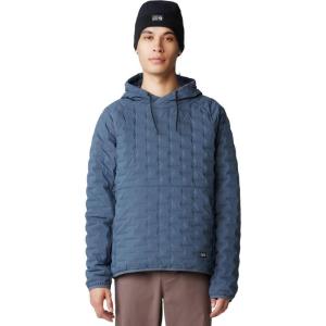 imageMountain Hardwear Mens StretchDown Light Pullover HoodyMoon Blue