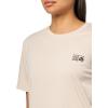 imageMountain Hardwear Womens MHW Box Logo Short SleeveTalc