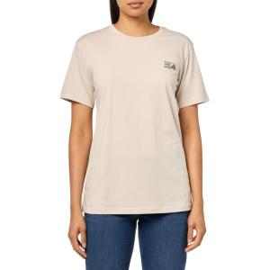 imageMountain Hardwear Womens MHW Box Logo Short SleeveTalc