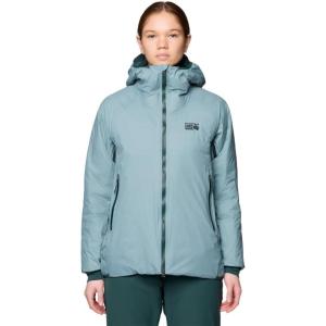 imageMountain Hardwear Womens Standard Storm Whisperer Insulated JacketBlue Sage