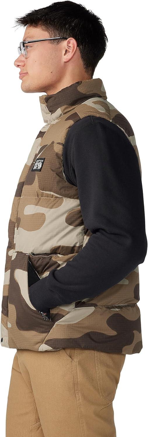 imageMountain Hardwear Mens Nevadan Down VestBadlands Calaveras Camo Print