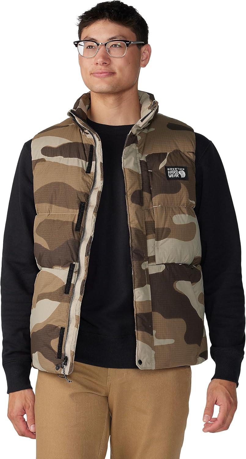 imageMountain Hardwear Mens Nevadan Down VestBadlands Calaveras Camo Print