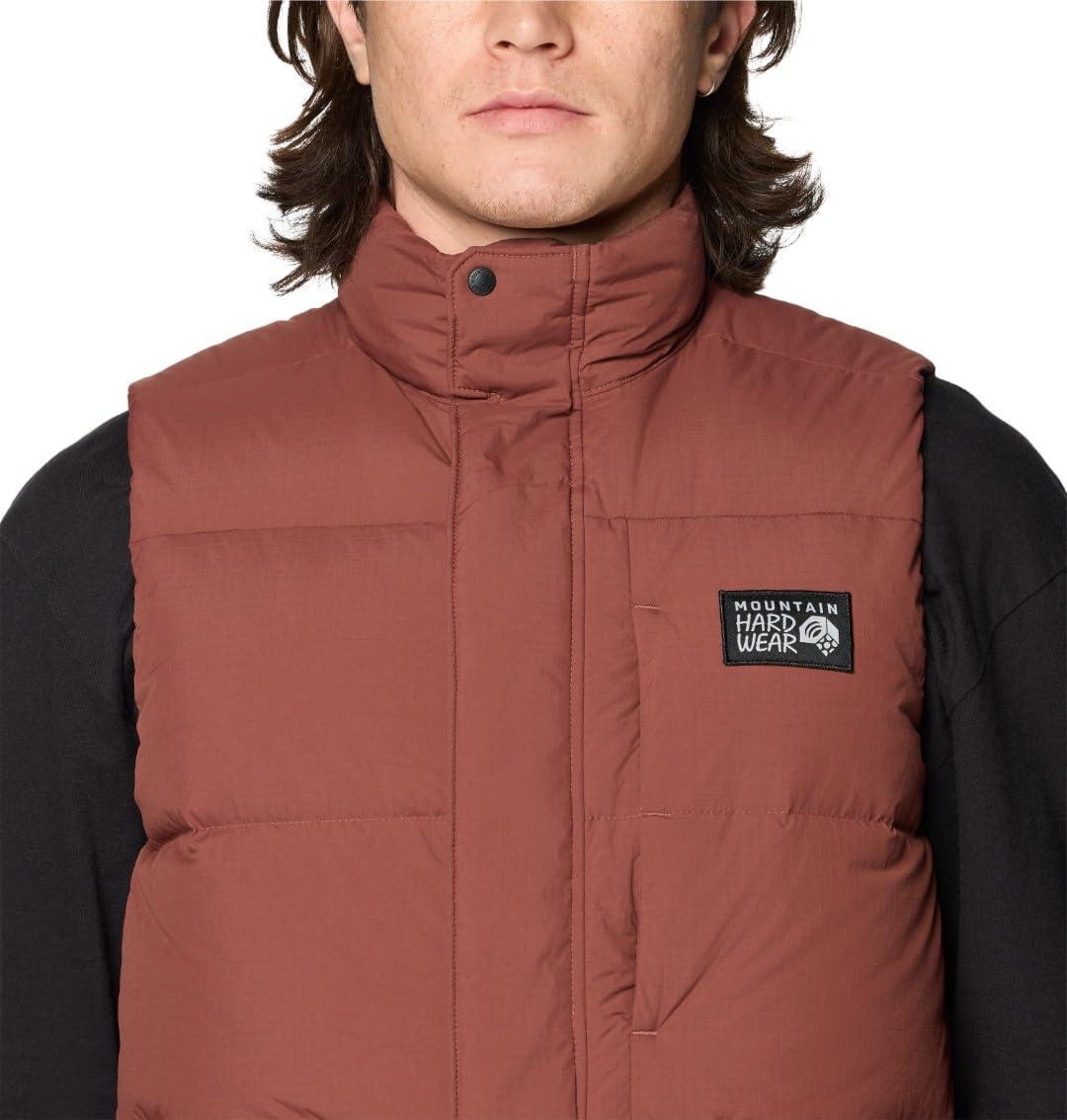 imageMountain Hardwear Mens Nevadan Down VestBourbon Brown