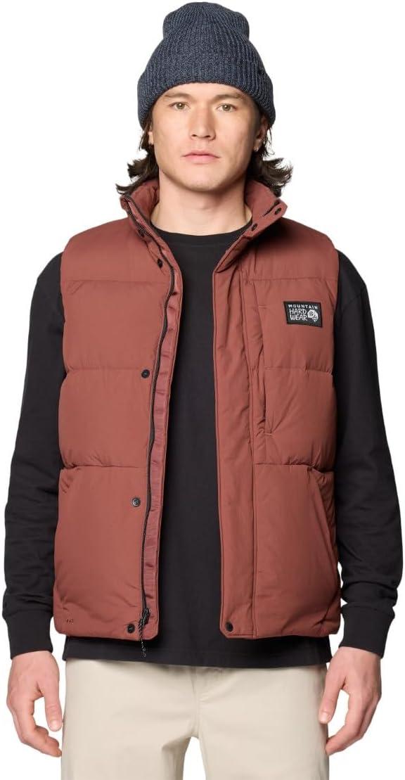 imageMountain Hardwear Mens Nevadan Down VestBourbon Brown