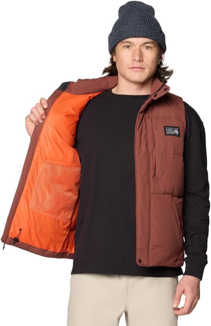 imageMountain Hardwear Mens Nevadan Down VestBourbon Brown