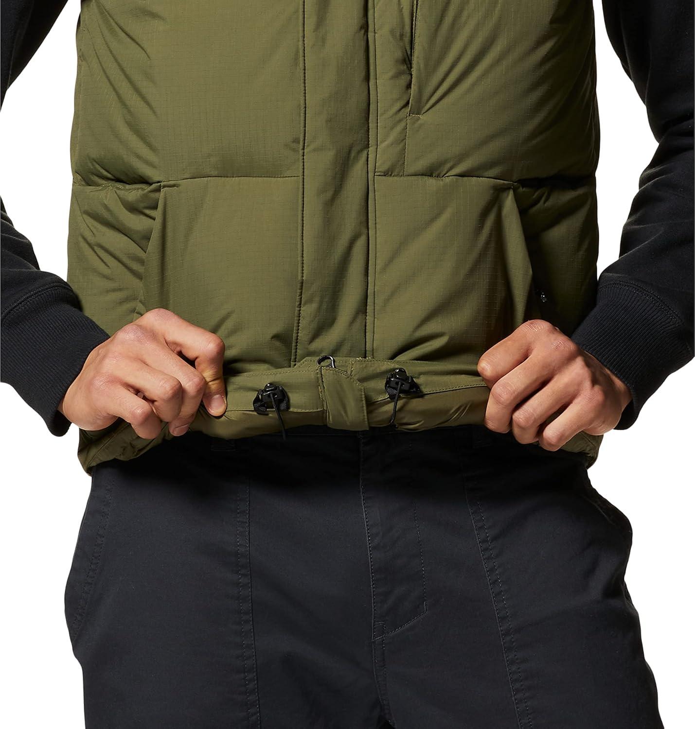 imageMountain Hardwear Mens Nevadan Down VestCombat Green