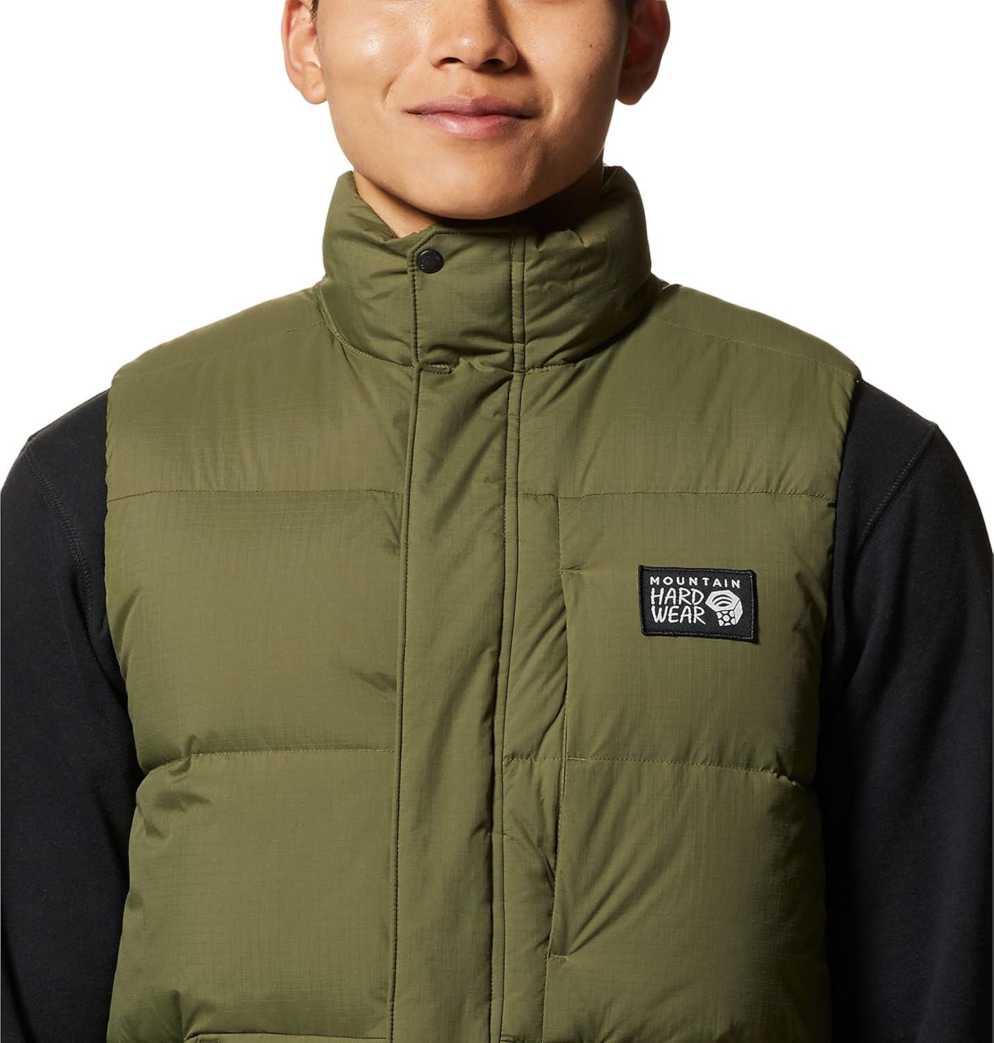 imageMountain Hardwear Mens Nevadan Down VestCombat Green