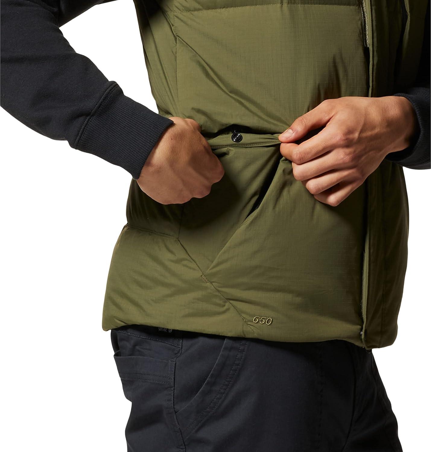 imageMountain Hardwear Mens Nevadan Down VestCombat Green