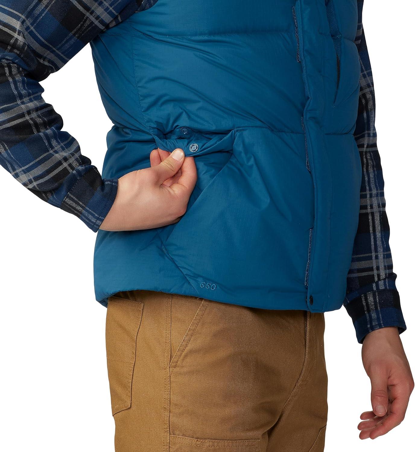 imageMountain Hardwear Mens Nevadan Down VestDark Caspian