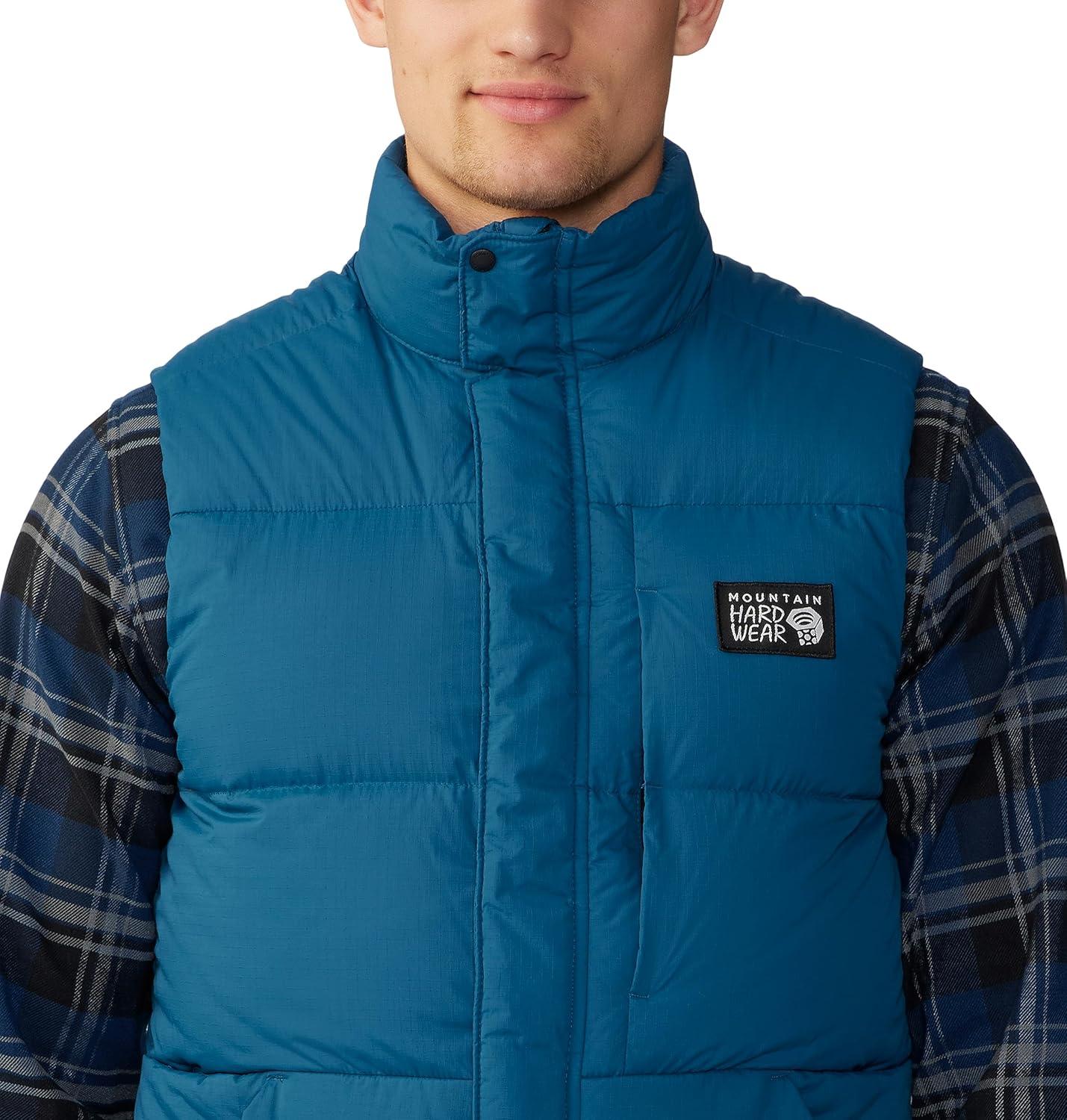 imageMountain Hardwear Mens Nevadan Down VestDark Caspian