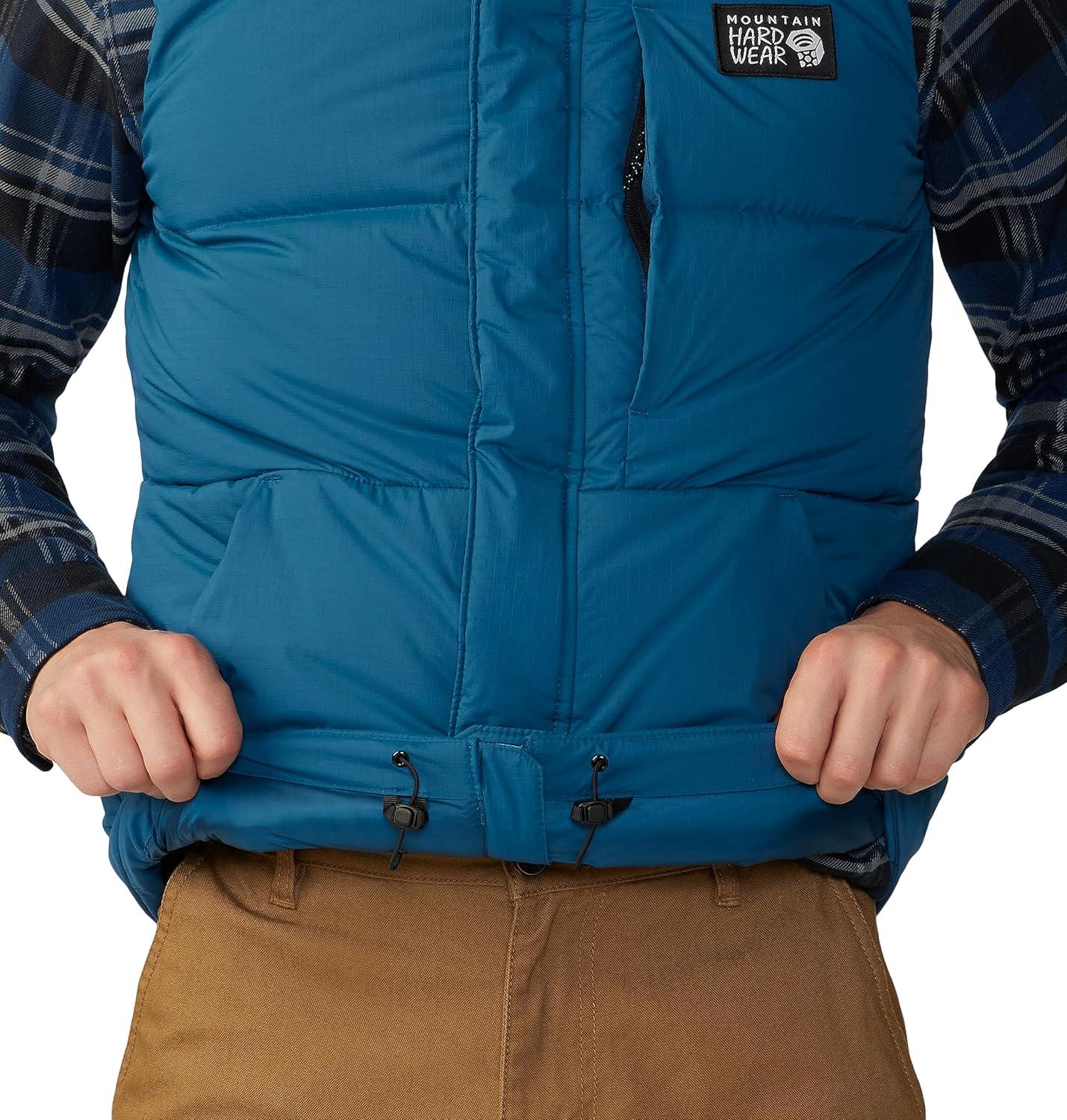 imageMountain Hardwear Mens Nevadan Down VestDark Caspian