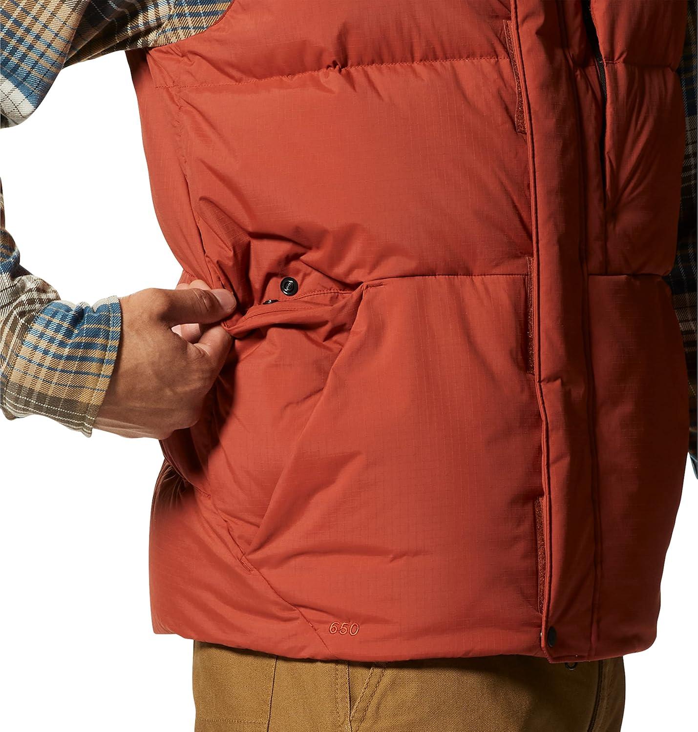 imageMountain Hardwear Mens Nevadan Down VestDark Copper