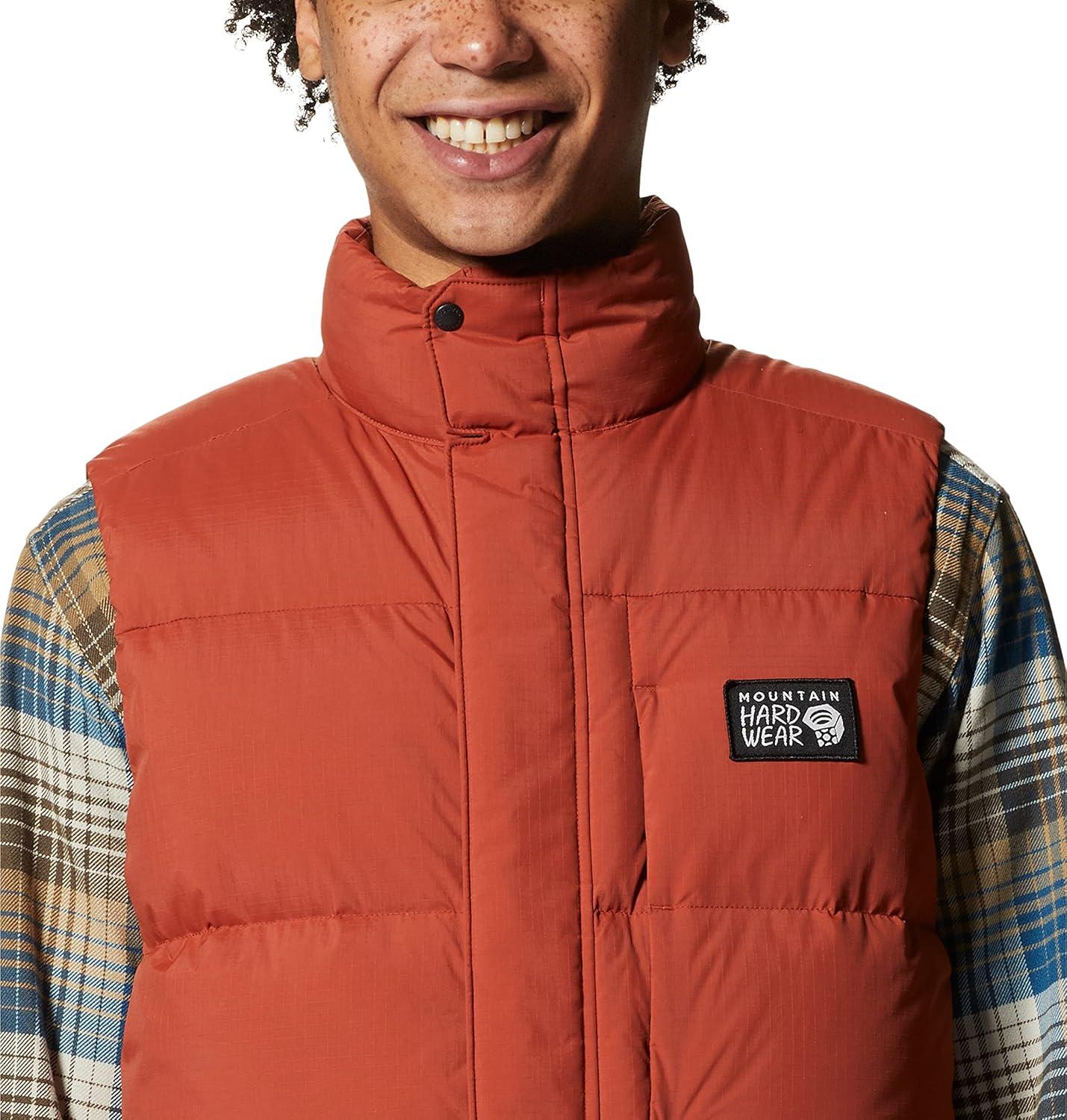 imageMountain Hardwear Mens Nevadan Down VestDark Copper