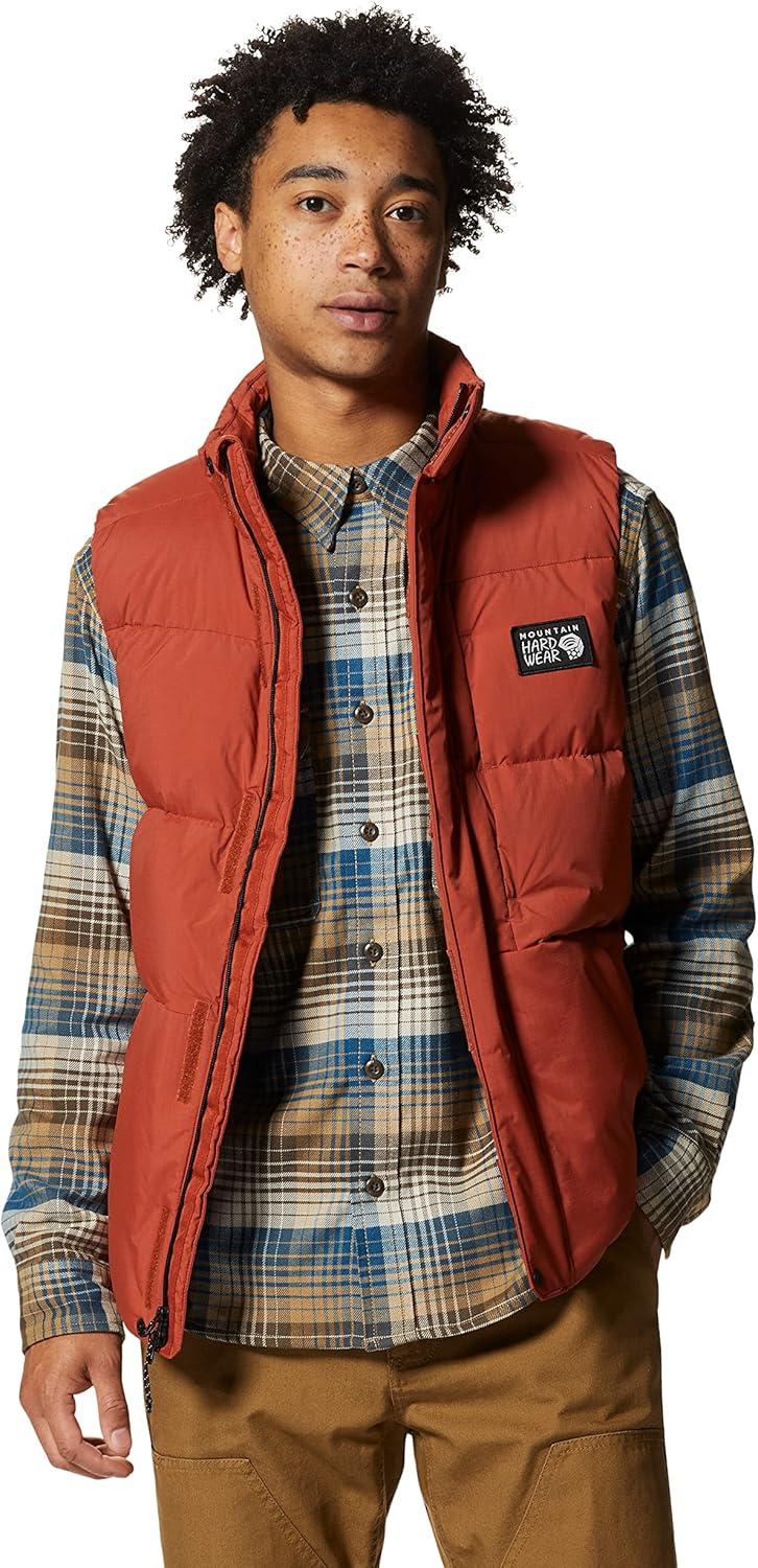 imageMountain Hardwear Mens Nevadan Down VestDark Copper