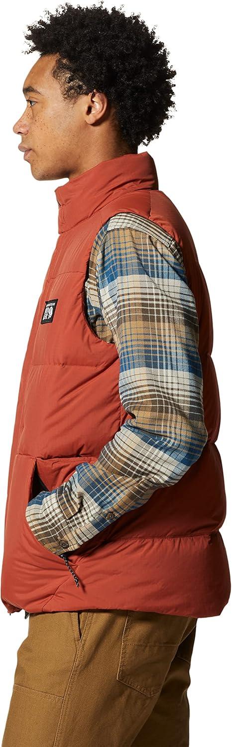 imageMountain Hardwear Mens Nevadan Down VestDark Copper