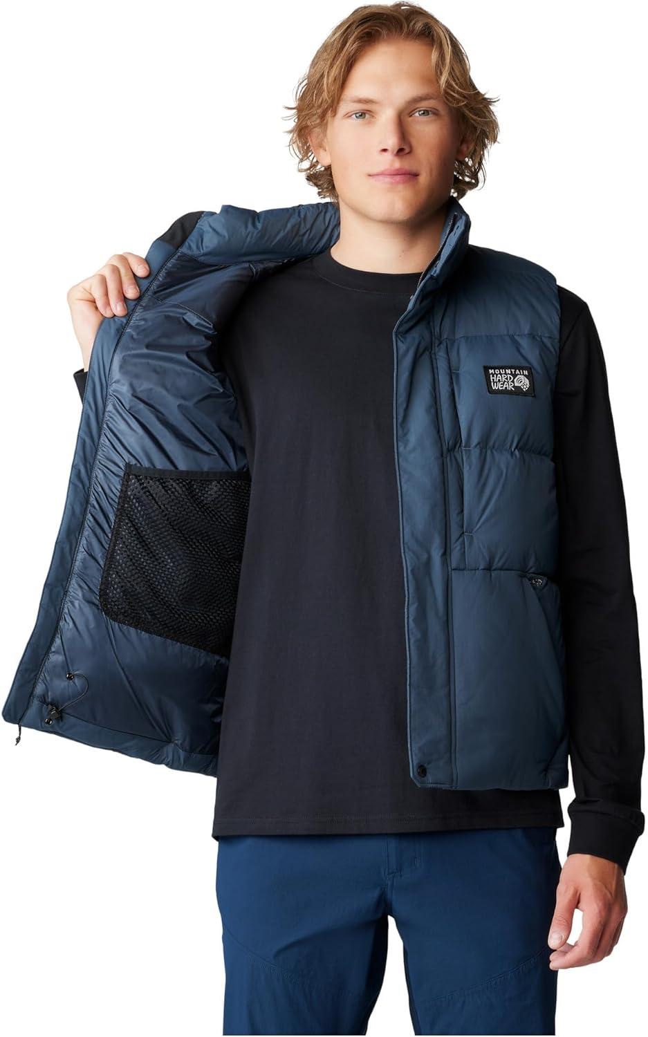imageMountain Hardwear Mens Nevadan Down VestMoon Blue