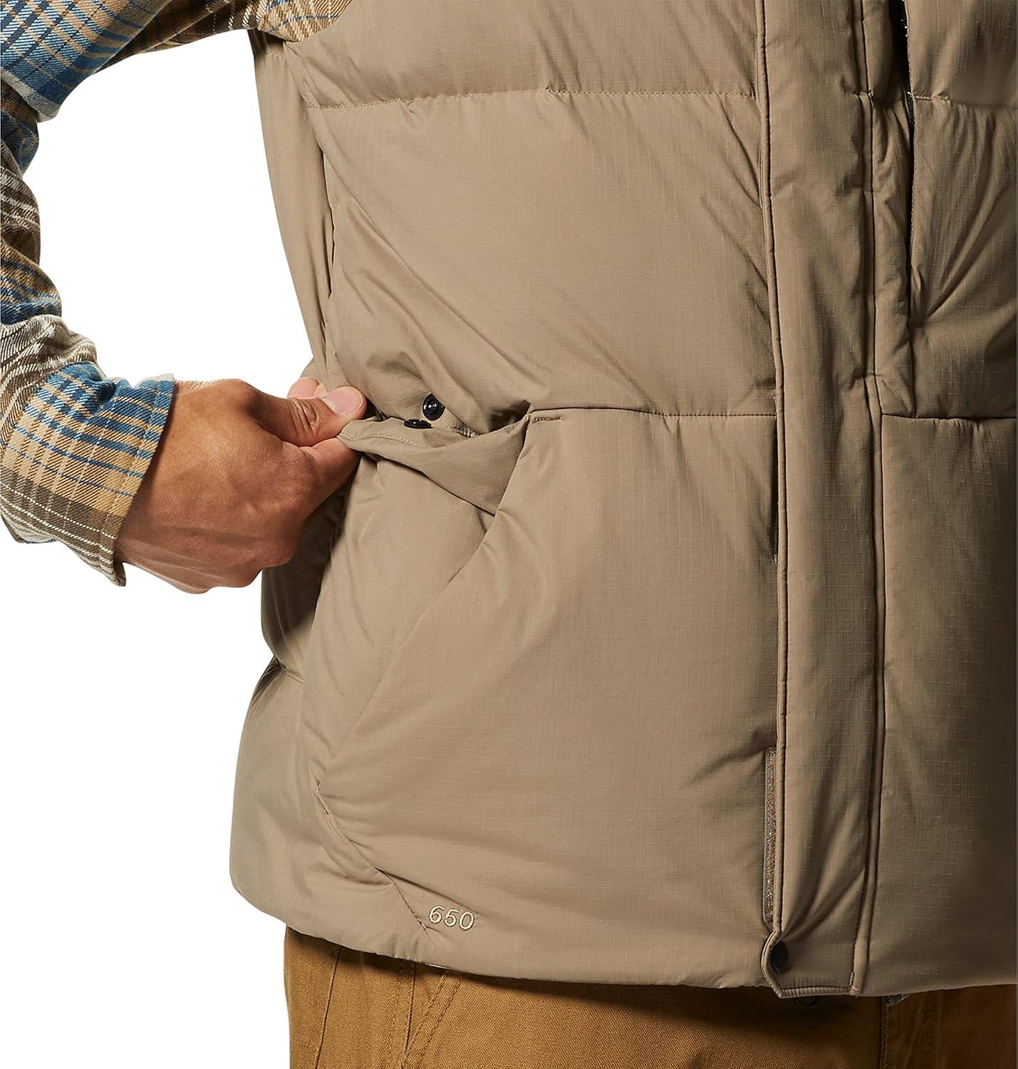 imageMountain Hardwear Mens Nevadan Down VestTrail Dust