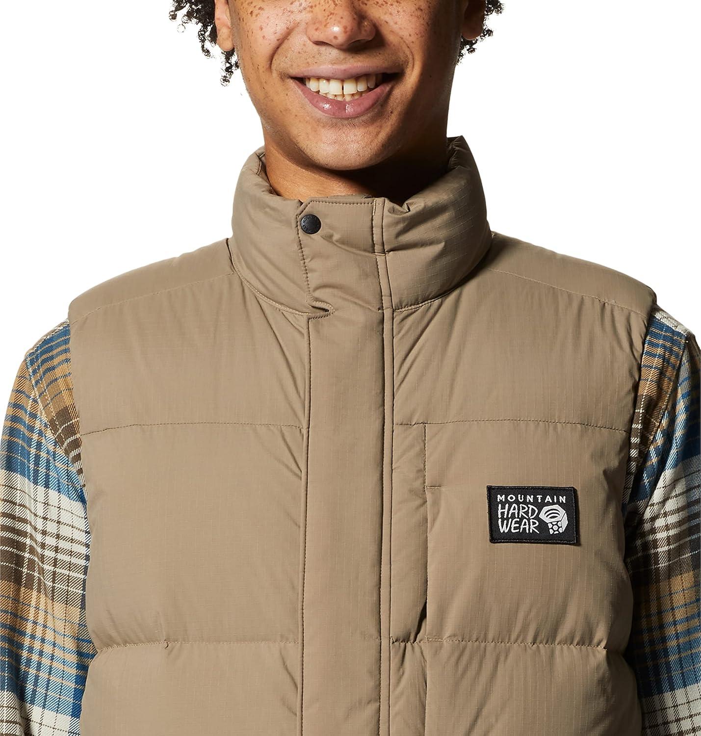 imageMountain Hardwear Mens Nevadan Down VestTrail Dust