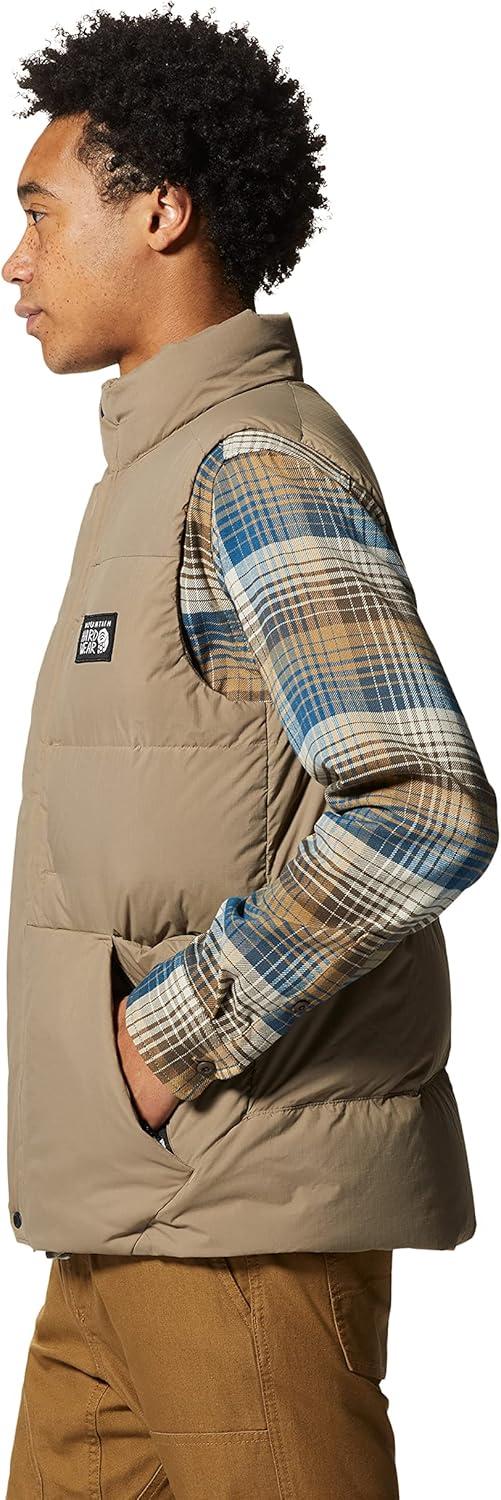 imageMountain Hardwear Mens Nevadan Down VestTrail Dust