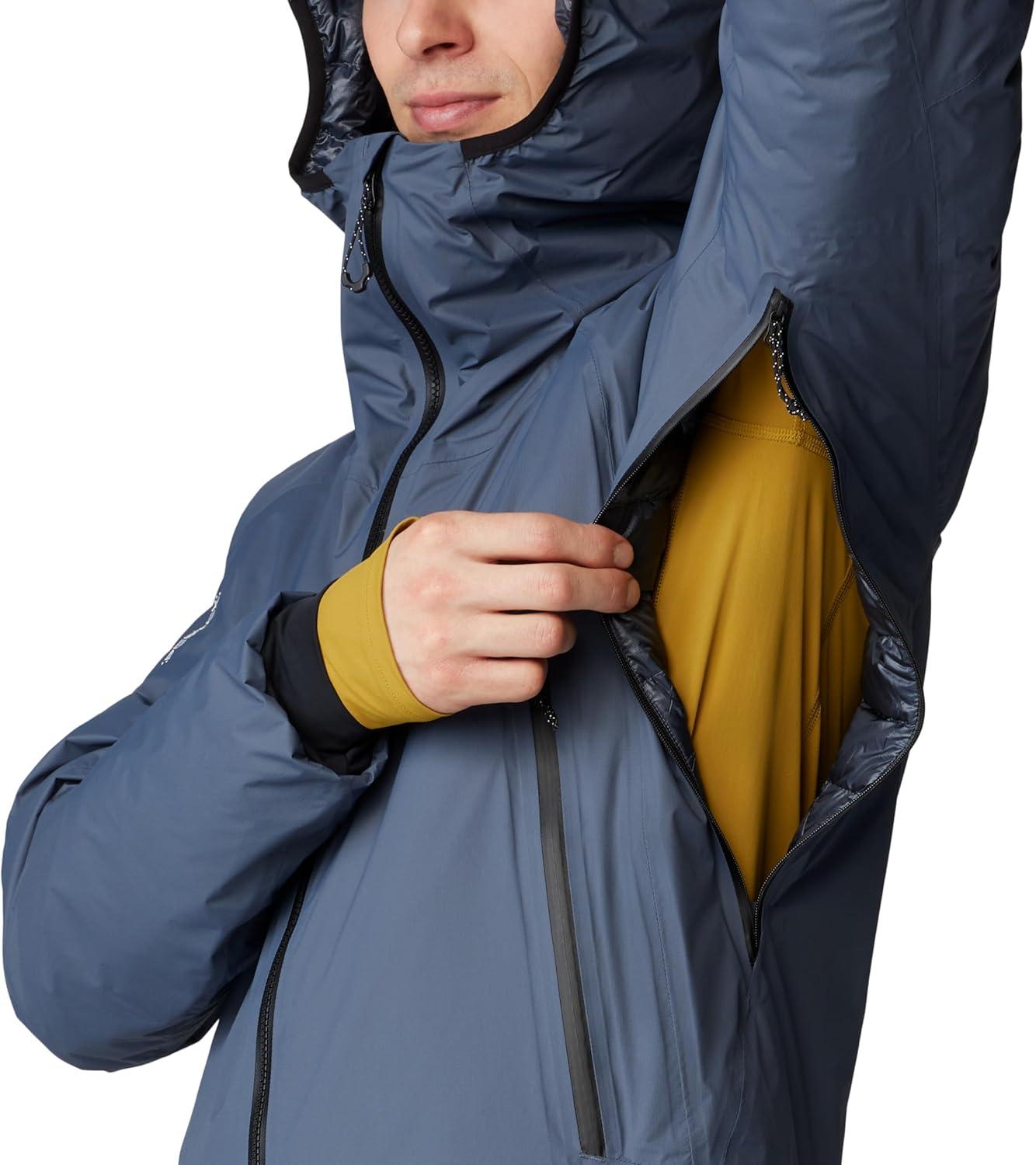 imageMountain Hardwear Mens Standard Storm Whisperer Insulated JacketBlue Slate