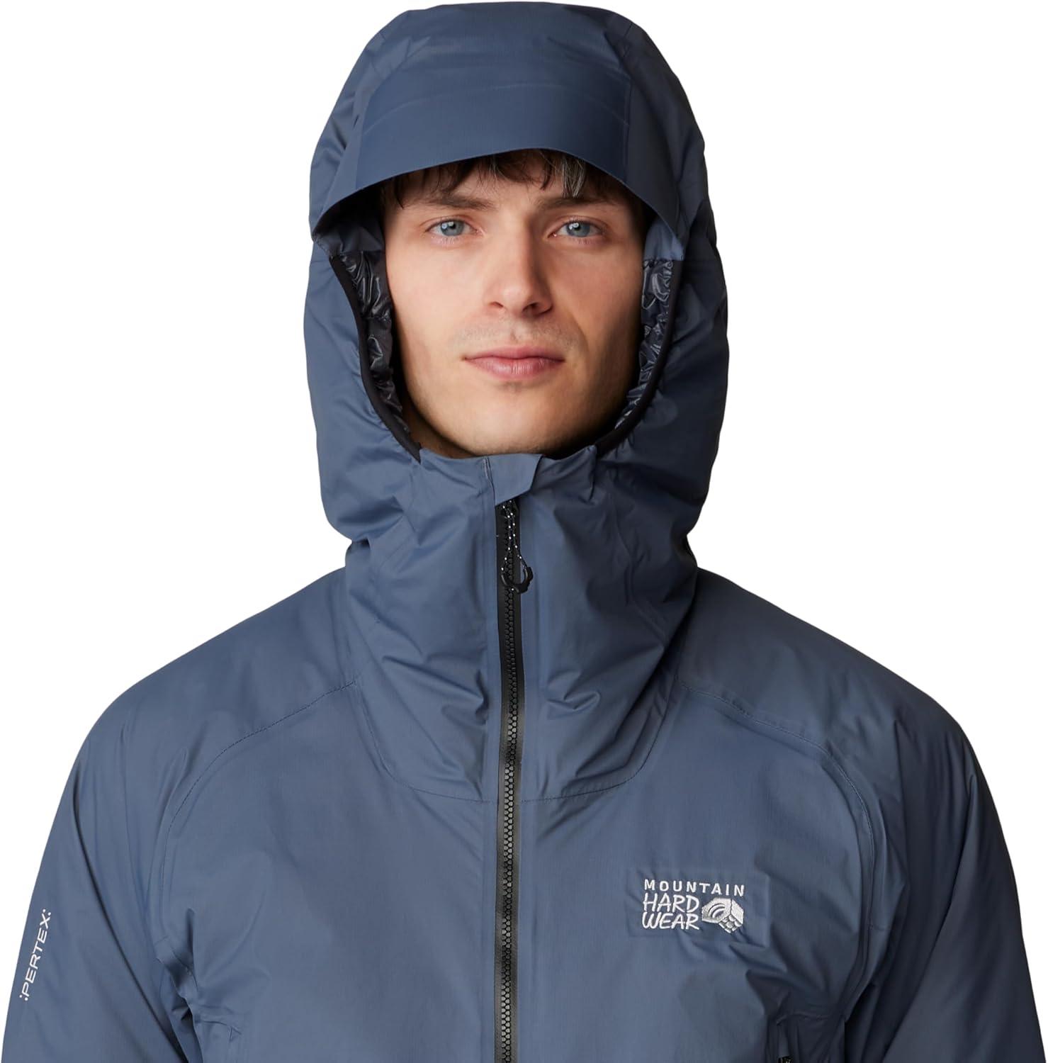 imageMountain Hardwear Mens Standard Storm Whisperer Insulated JacketBlue Slate