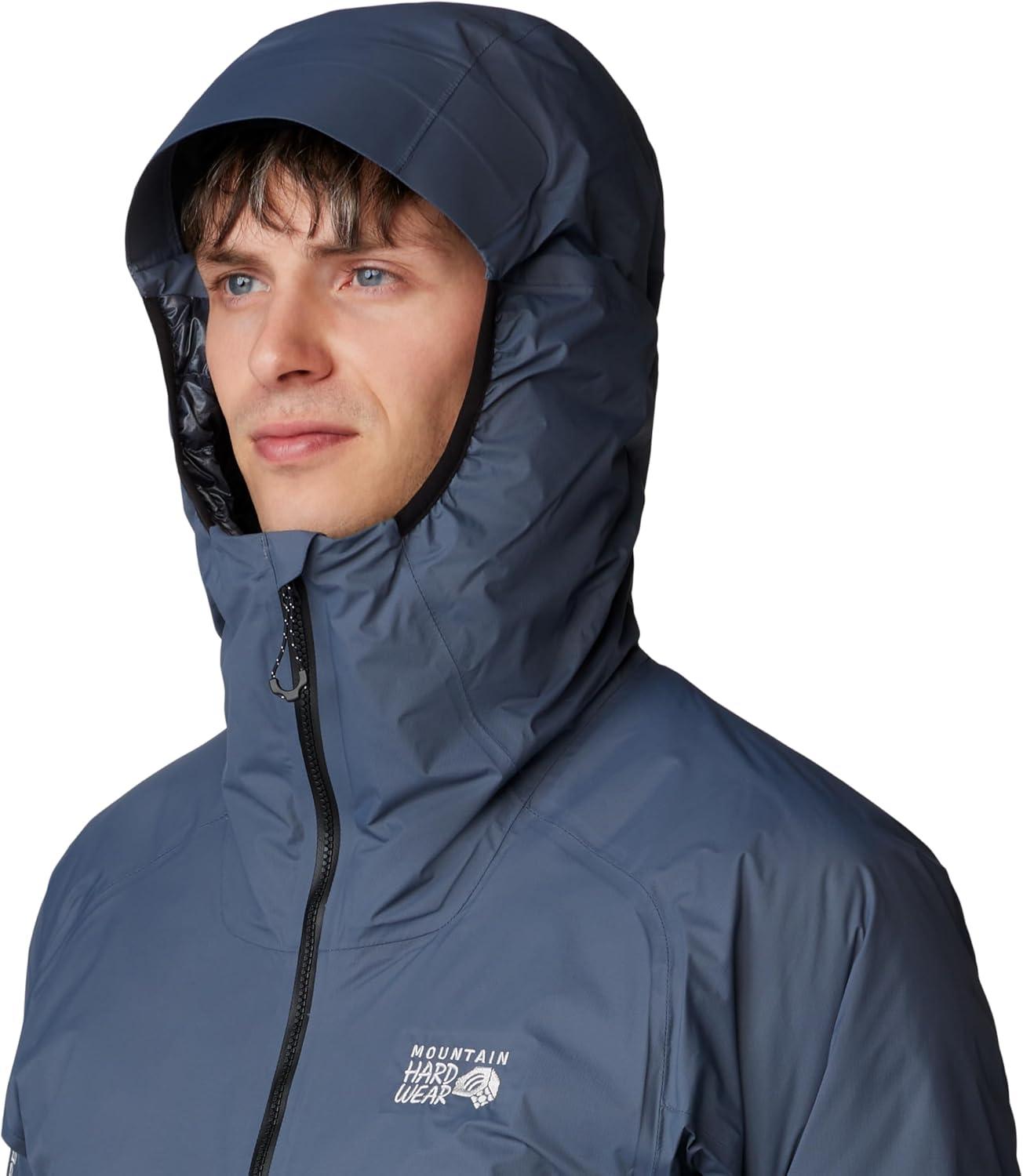 imageMountain Hardwear Mens Standard Storm Whisperer Insulated JacketBlue Slate