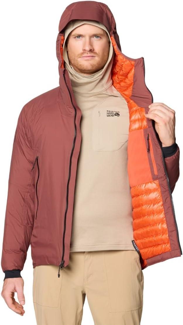 imageMountain Hardwear Mens Standard Storm Whisperer Insulated JacketBourbon Brown