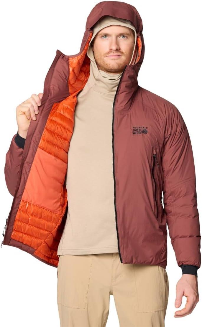 imageMountain Hardwear Mens Standard Storm Whisperer Insulated JacketBourbon Brown