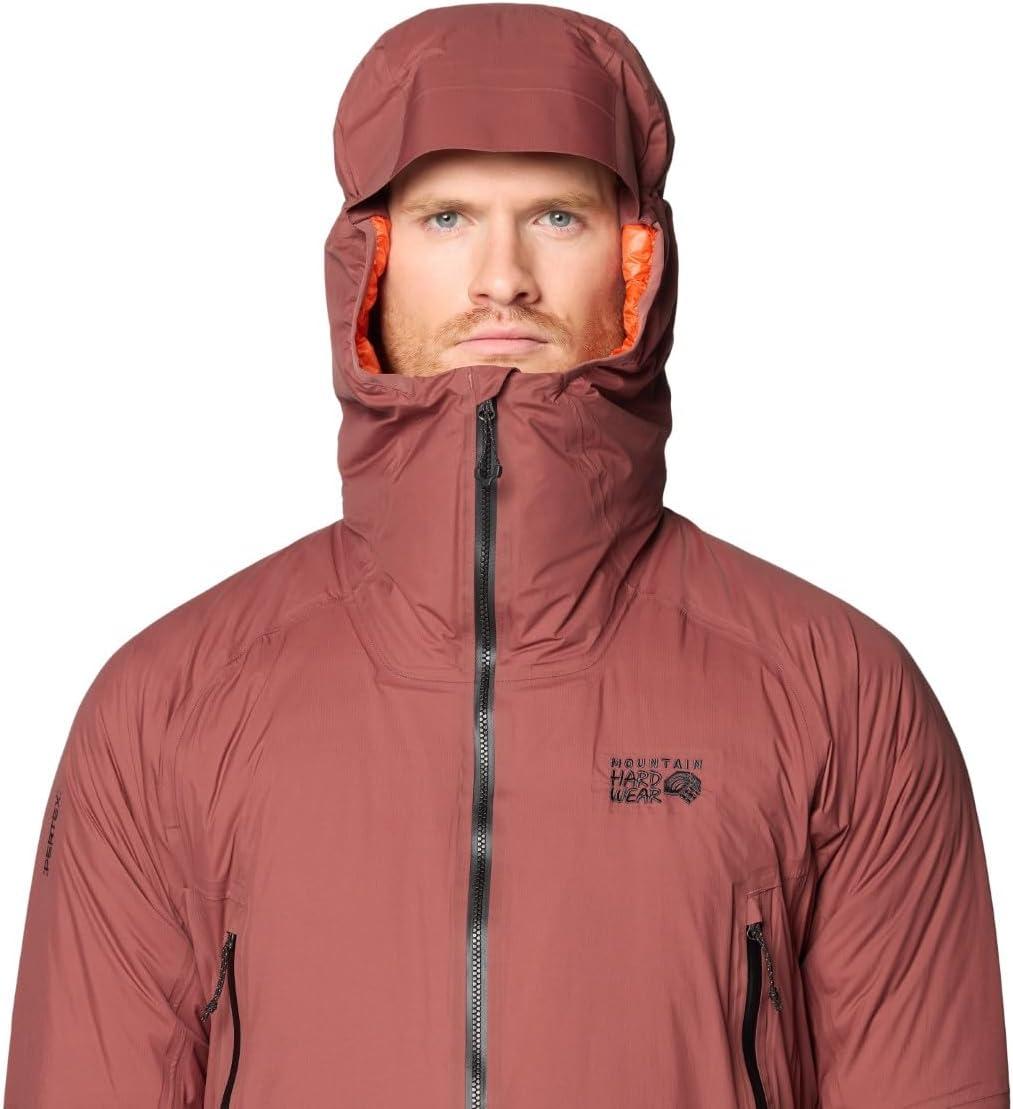 imageMountain Hardwear Mens Standard Storm Whisperer Insulated JacketBourbon Brown