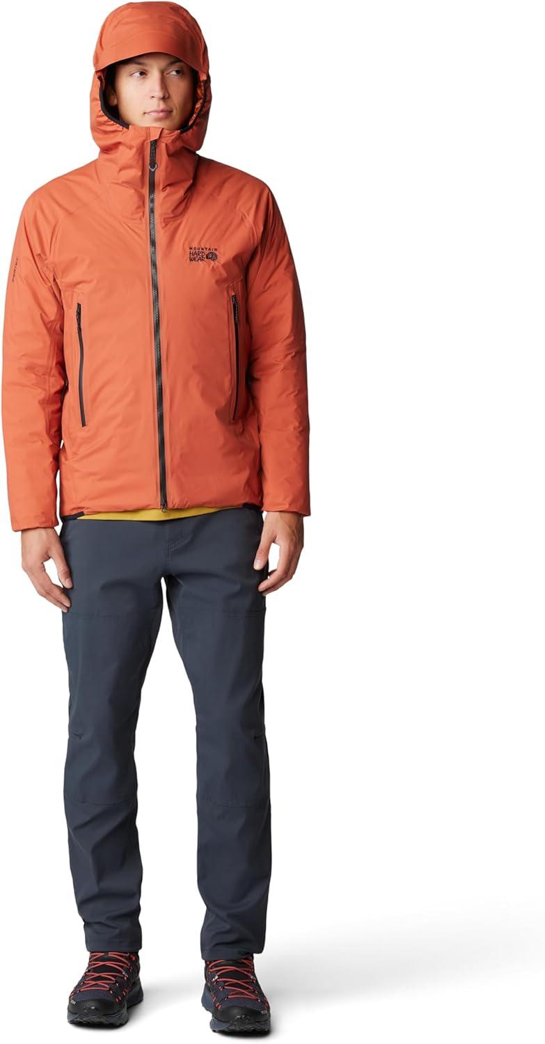 imageMountain Hardwear Mens Standard Storm Whisperer Insulated JacketRaw Carnelian