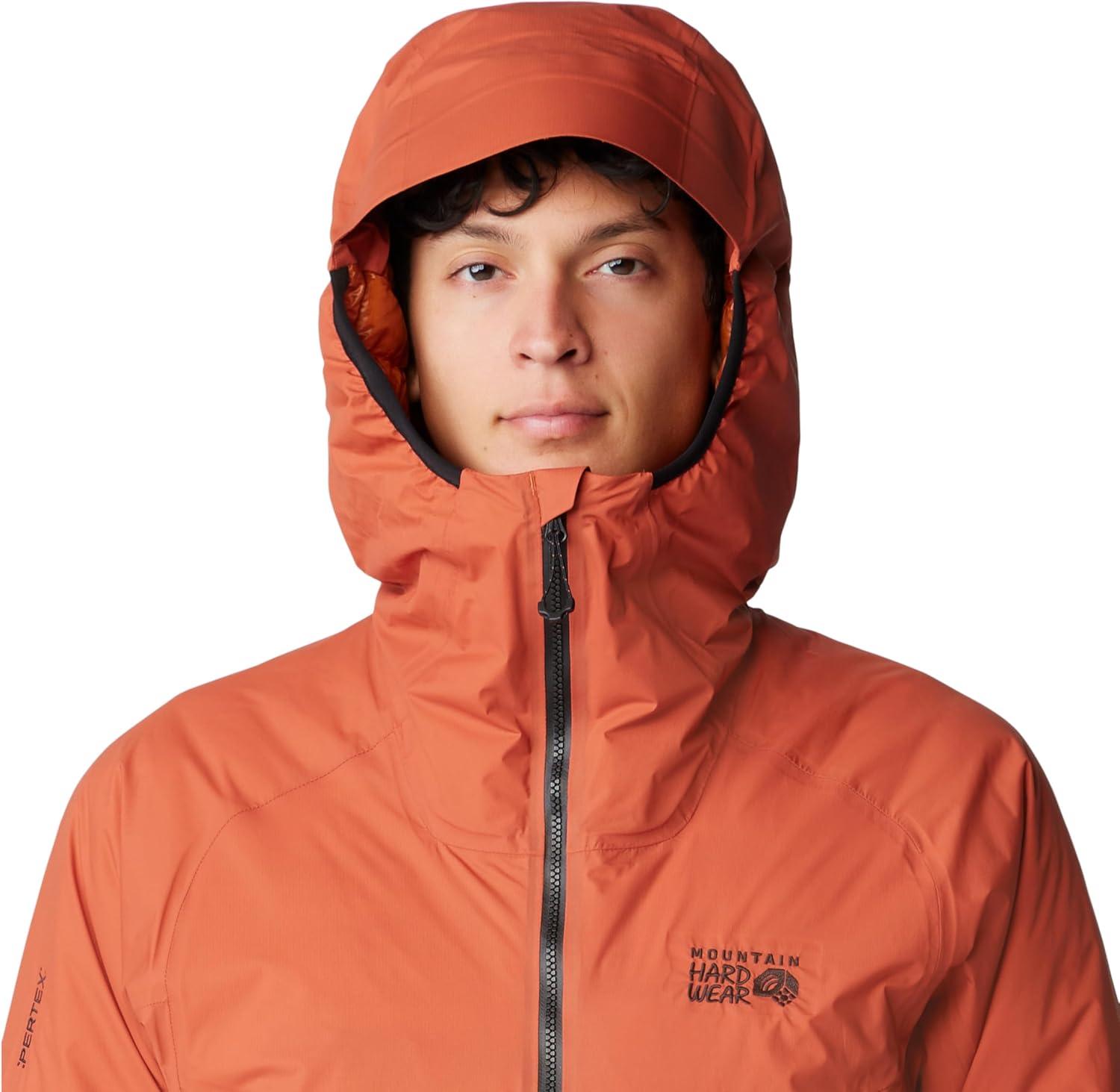 imageMountain Hardwear Mens Standard Storm Whisperer Insulated JacketRaw Carnelian