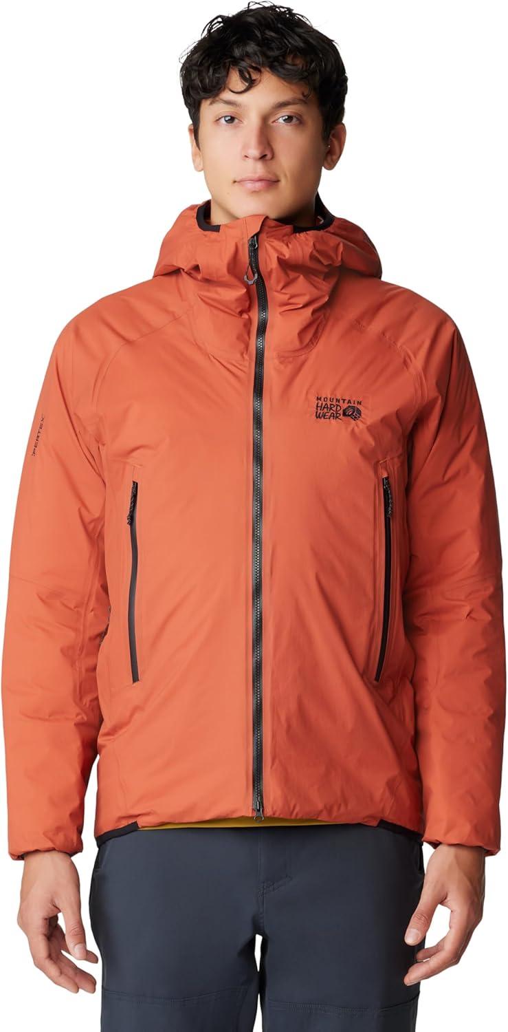 imageMountain Hardwear Mens Standard Storm Whisperer Insulated JacketRaw Carnelian