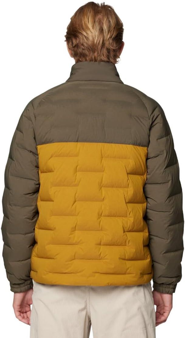 imageMountain Hardwear Mens StretchDown Big Baffle JacketOlive Gold  Ridgeline