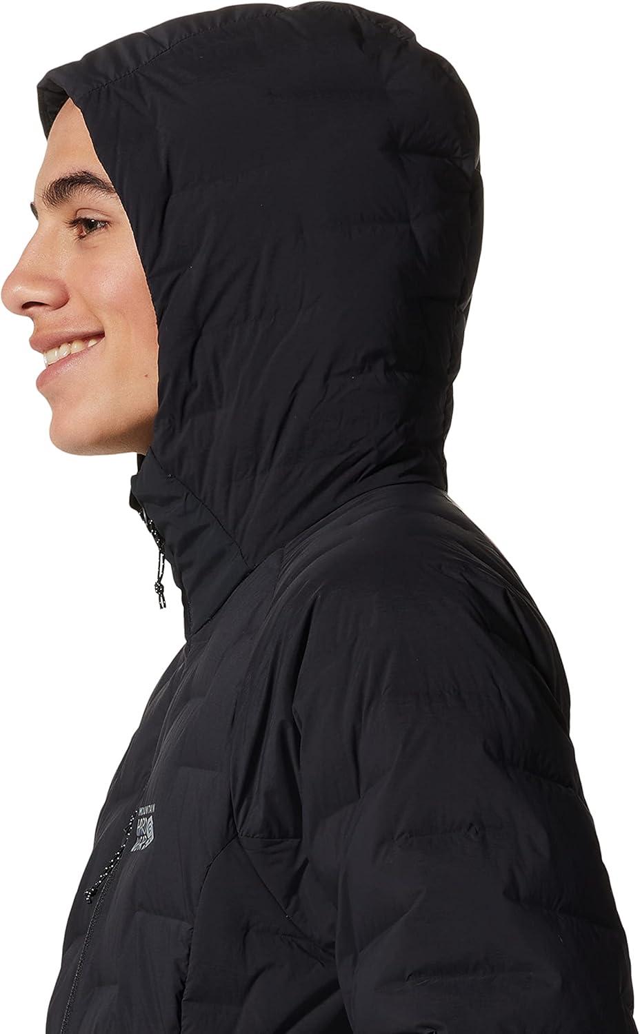 imageMountain Hardwear Mens StretchDown HoodyBlack  New 2024