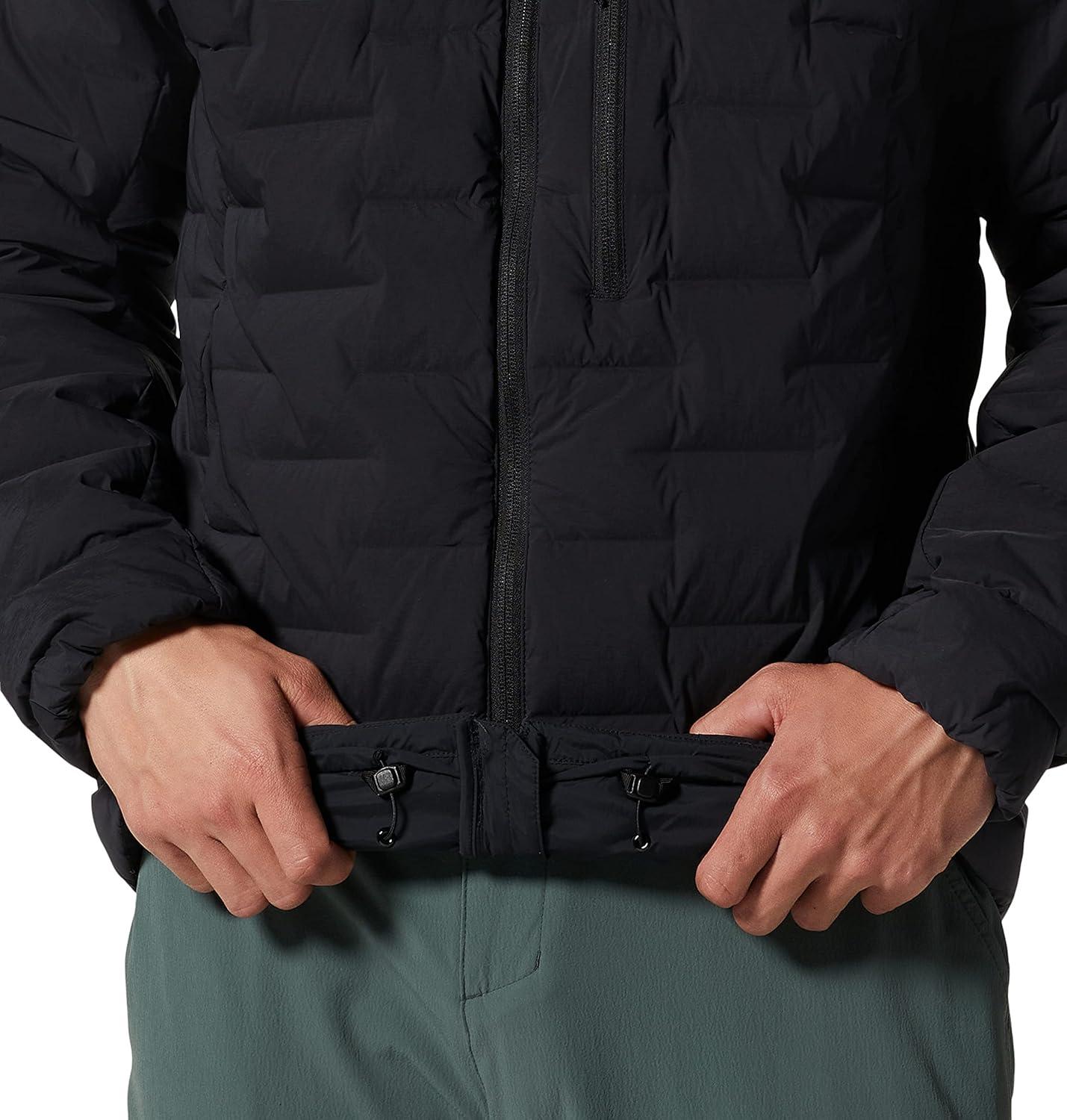 imageMountain Hardwear Mens StretchDown HoodyBlack  New 2024