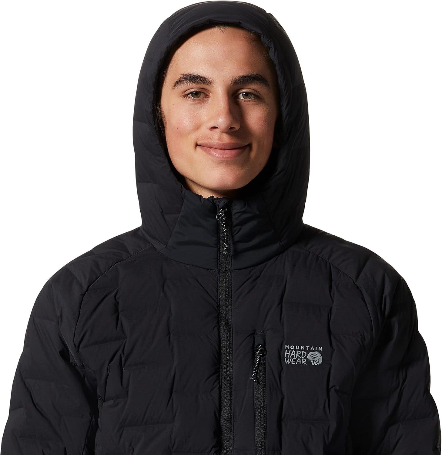 imageMountain Hardwear Mens StretchDown HoodyBlack  New 2024
