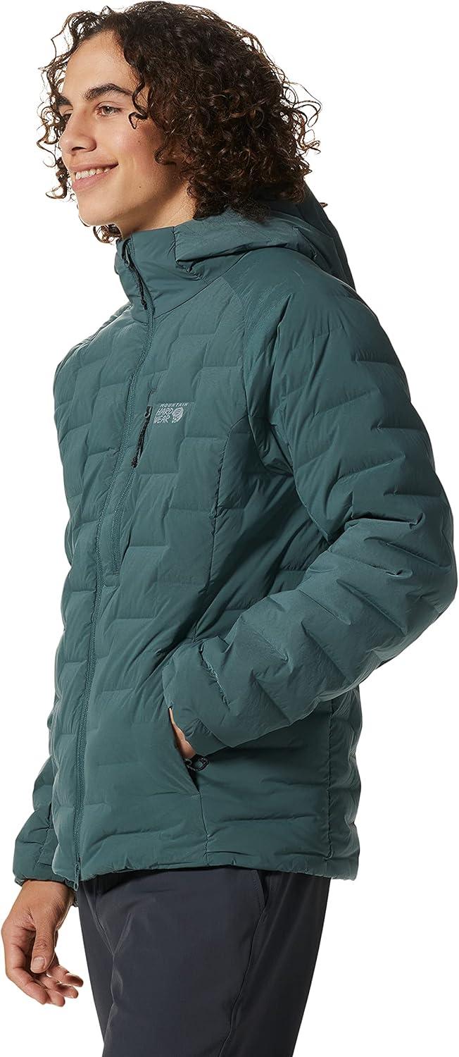 imageMountain Hardwear Mens StretchDown HoodyBlack Spruce