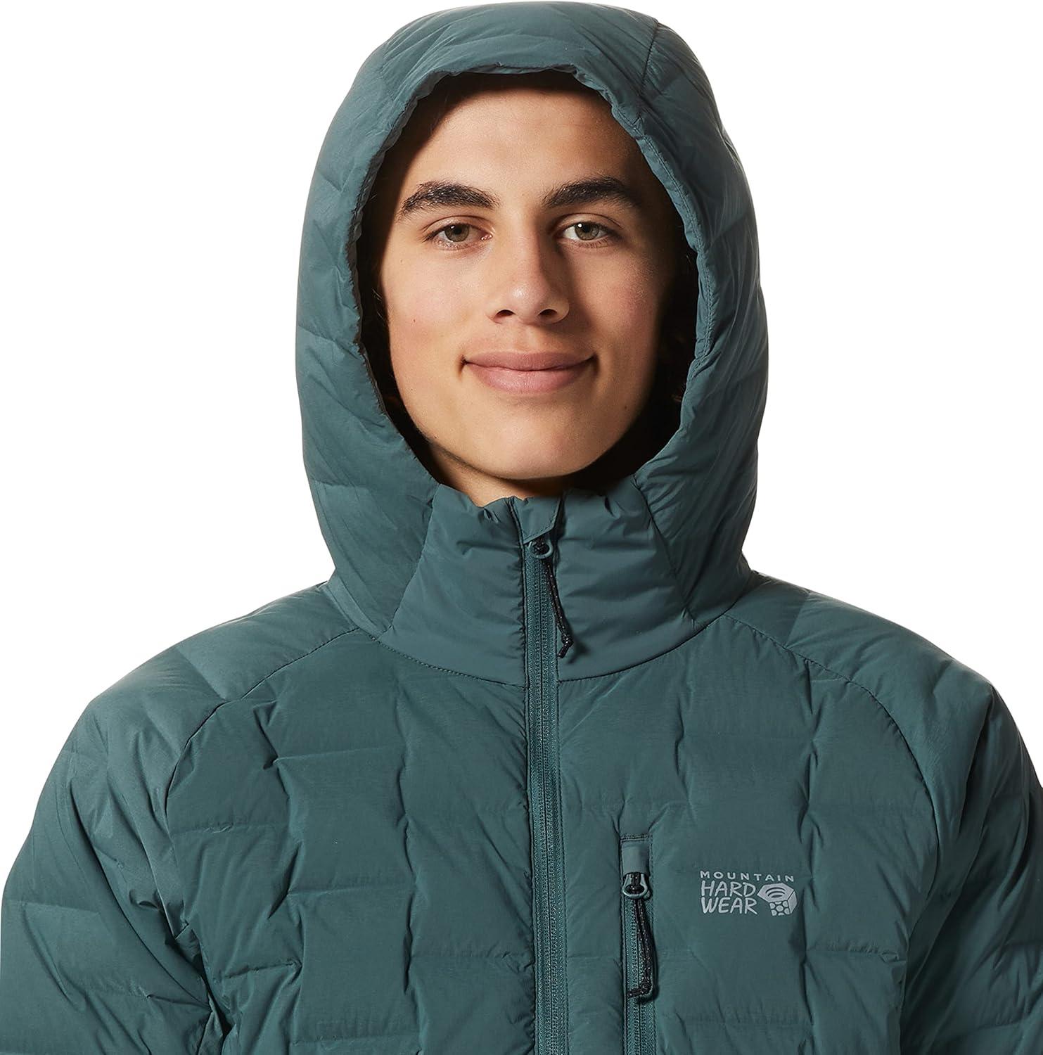 imageMountain Hardwear Mens StretchDown HoodyBlack Spruce