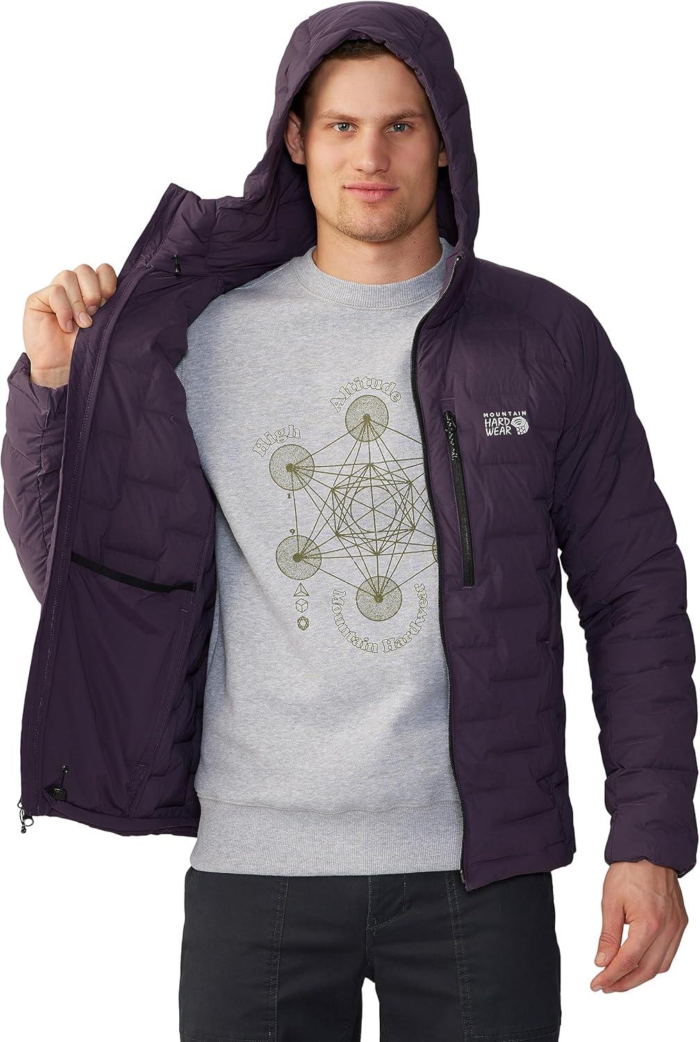 imageMountain Hardwear Mens StretchDown HoodyBlurple