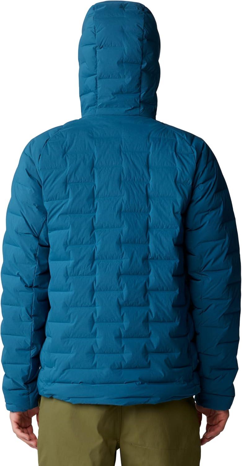 imageMountain Hardwear Mens StretchDown HoodyDark Caspian  New 2024