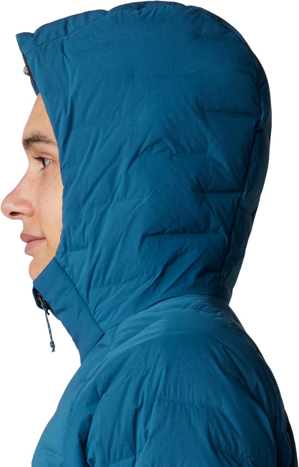 imageMountain Hardwear Mens StretchDown HoodyDark Caspian  New 2024