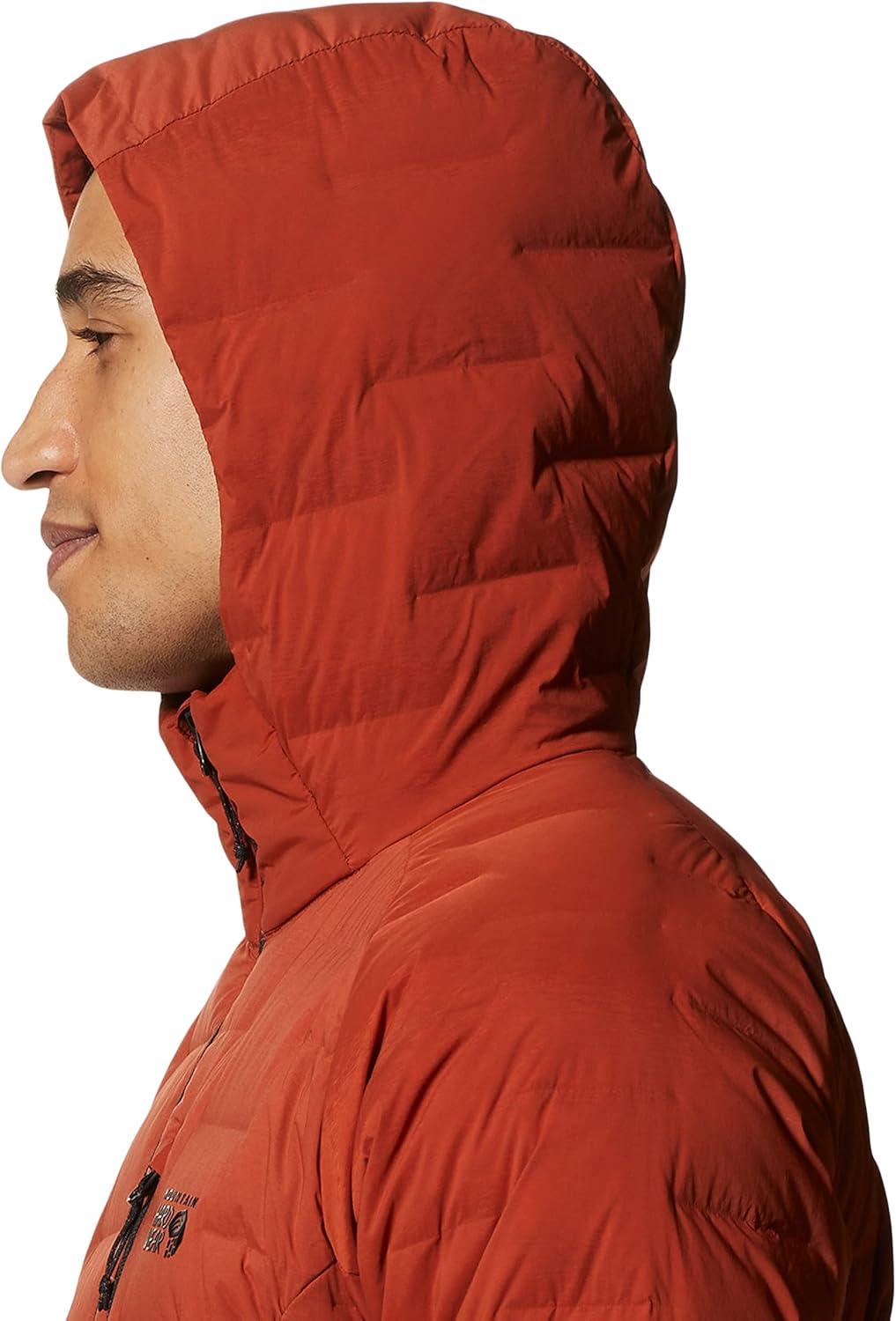 imageMountain Hardwear Mens StretchDown HoodyDark Copper  New 2024
