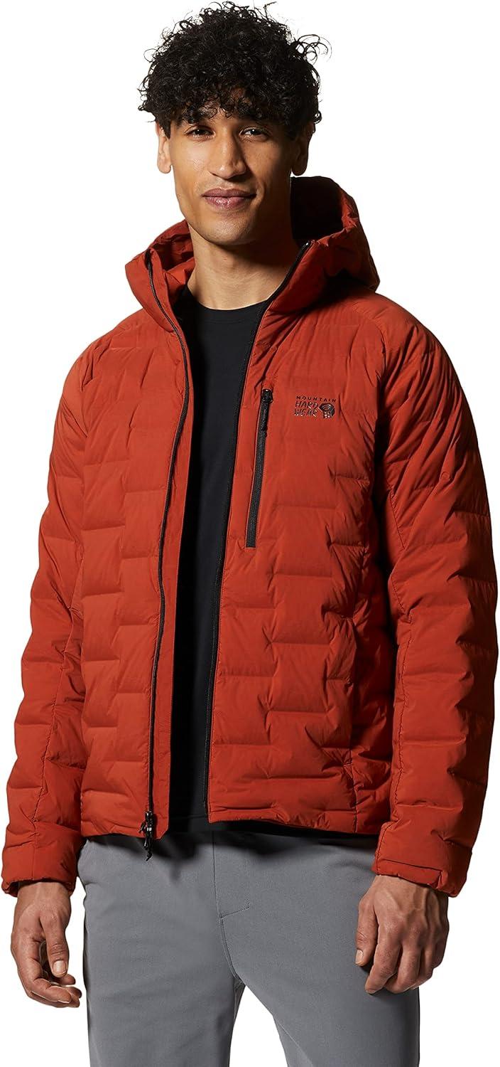 imageMountain Hardwear Mens StretchDown HoodyDark Copper  New 2024