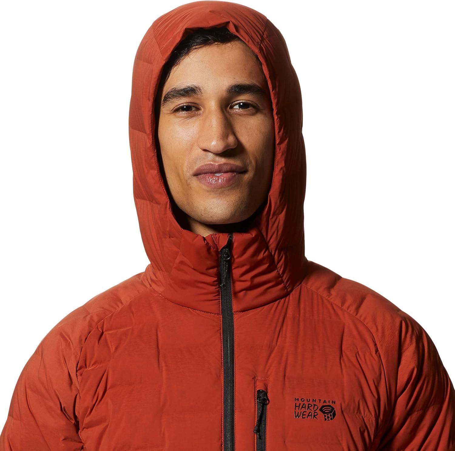 imageMountain Hardwear Mens StretchDown HoodyDark Copper  New 2024