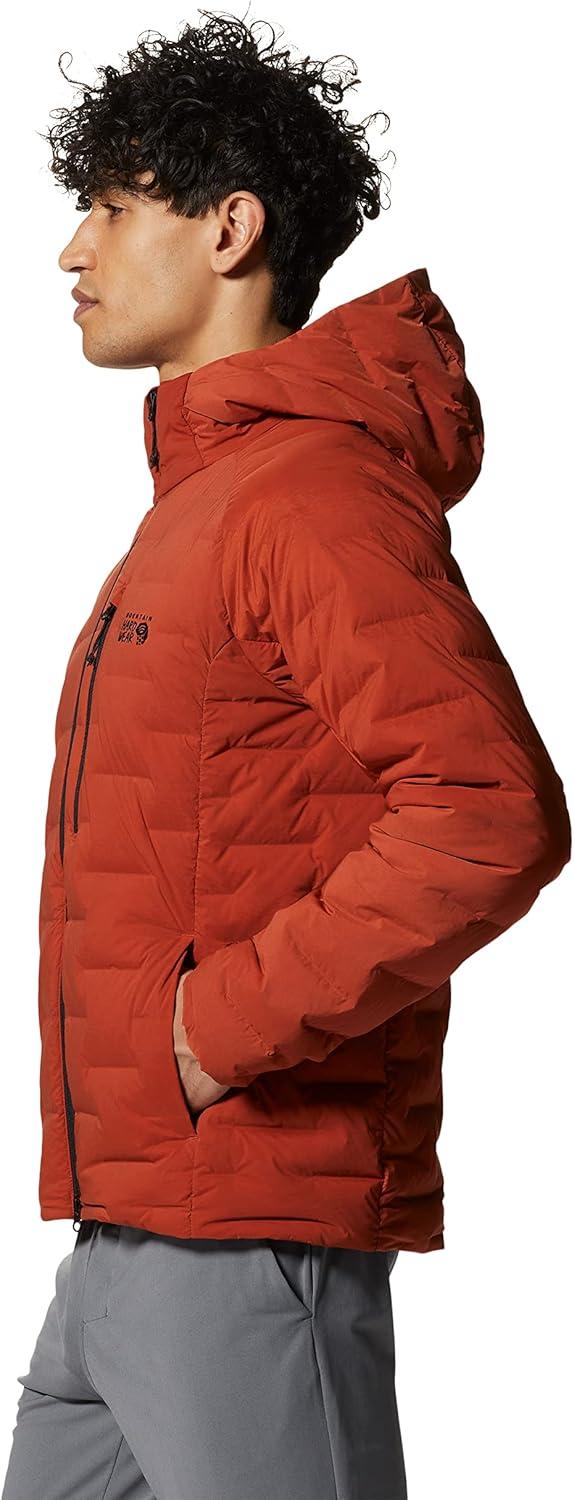 imageMountain Hardwear Mens StretchDown HoodyDark Copper  New 2024