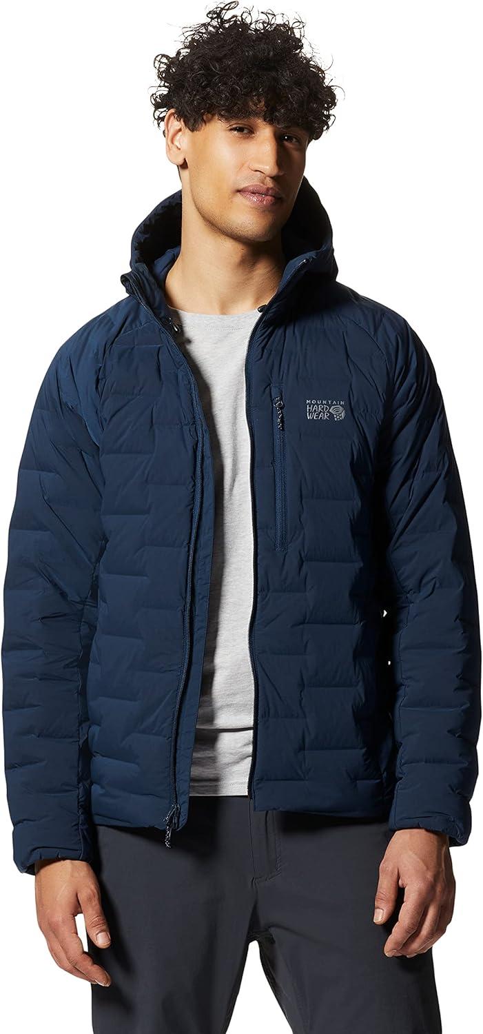 imageMountain Hardwear Mens StretchDown HoodyHardwear Navy