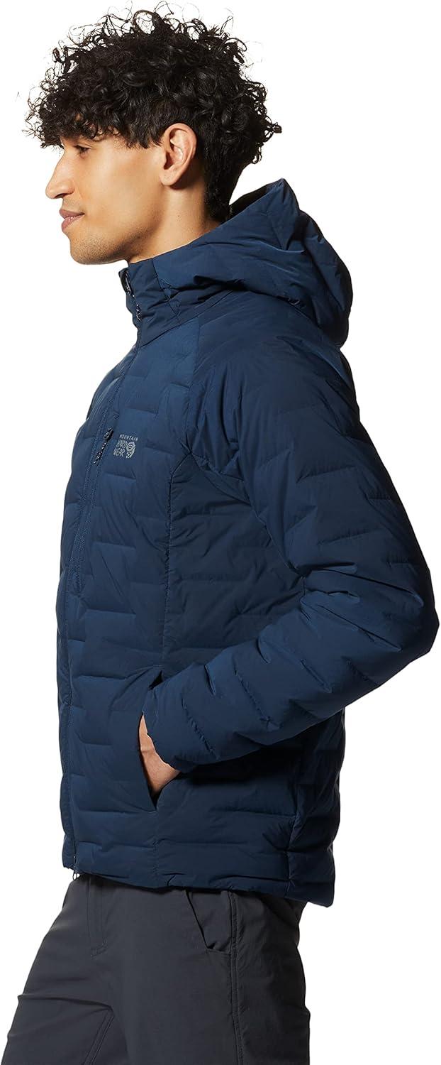 imageMountain Hardwear Mens StretchDown HoodyHardwear Navy