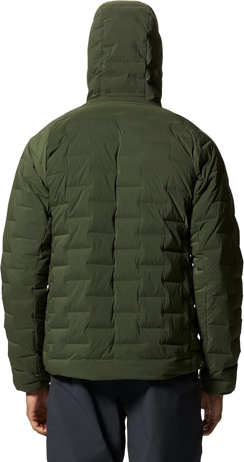 imageMountain Hardwear Mens StretchDown HoodySurplus Green