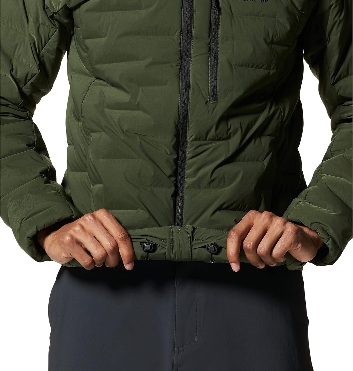 imageMountain Hardwear Mens StretchDown HoodySurplus Green