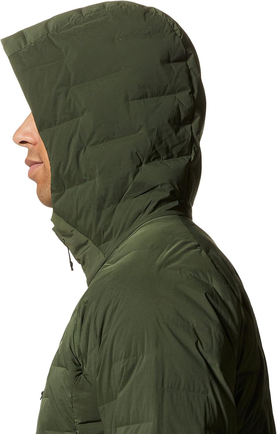 imageMountain Hardwear Mens StretchDown HoodySurplus Green